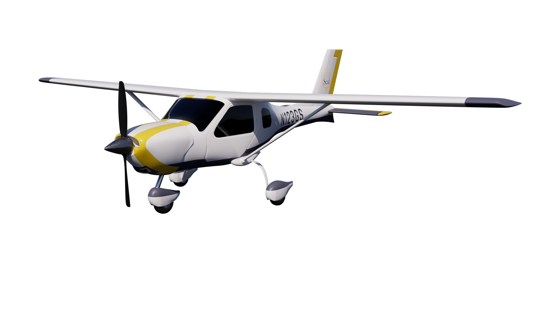 Jabiru representing the Gold Seal Sport Pilot Ground School.