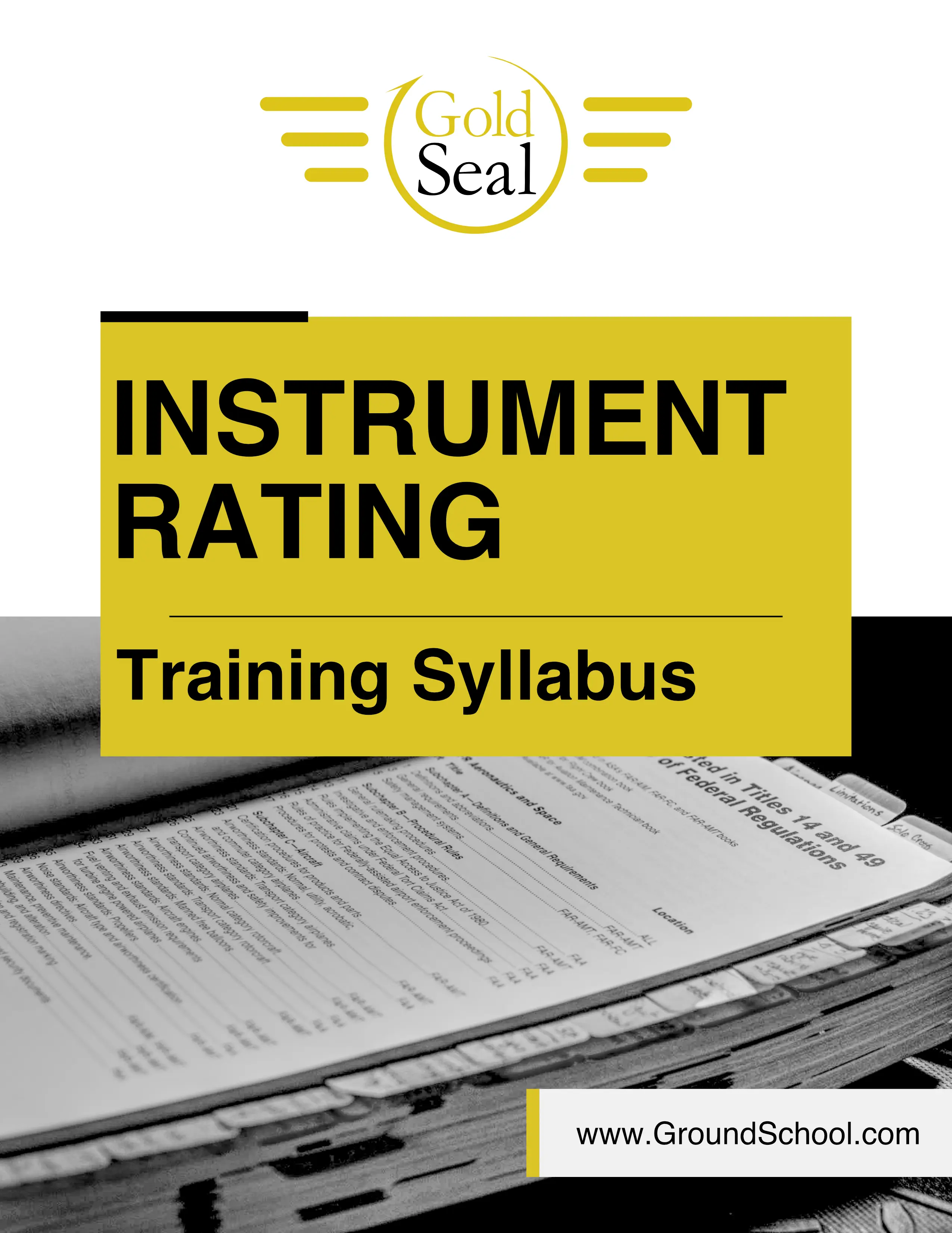 Instrument Rating Training Syllabus