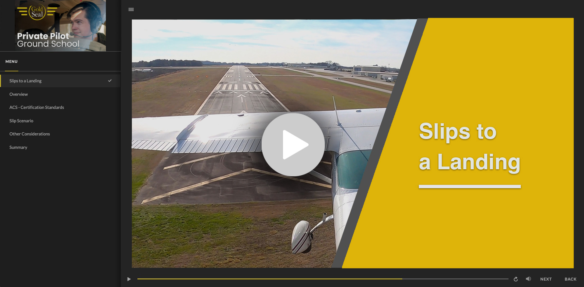 Gold Seal Private Pilot Sample Lesson